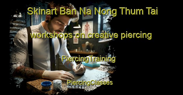 Skinart Ban Na Nong Thum Tai workshops on creative piercing | PiercingTraining | PiercingClasses | SkinartTraining-Thailand
