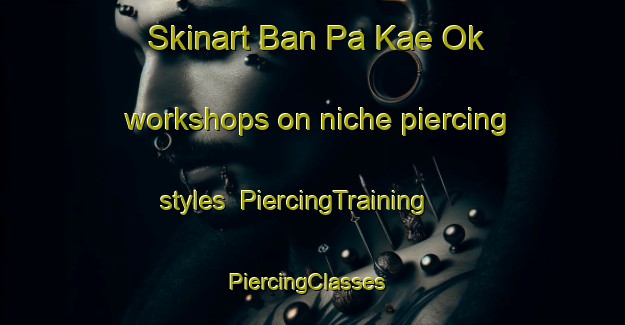 Skinart Ban Pa Kae Ok workshops on niche piercing styles | PiercingTraining | PiercingClasses | SkinartTraining-Thailand