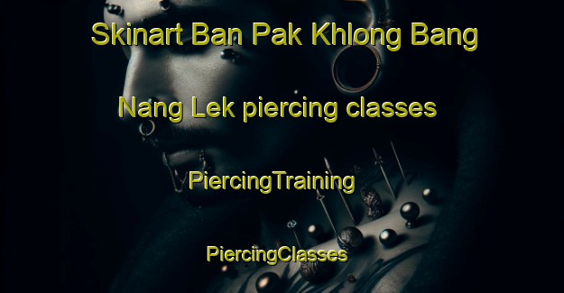Skinart Ban Pak Khlong Bang Nang Lek piercing classes | PiercingTraining | PiercingClasses | SkinartTraining-Thailand