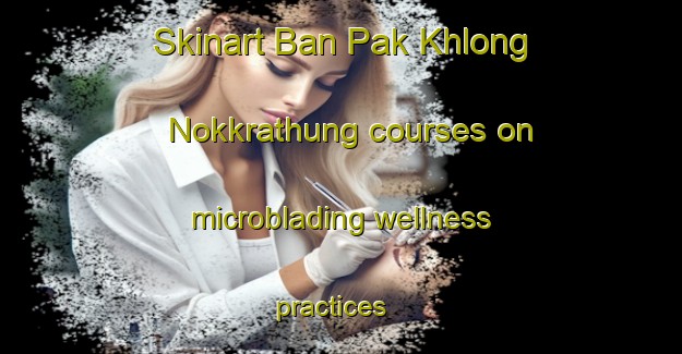 Skinart Ban Pak Khlong Nokkrathung courses on microblading wellness practices | #MicrobladingTraining #MicrobladingClasses #SkinartTraining-Thailand