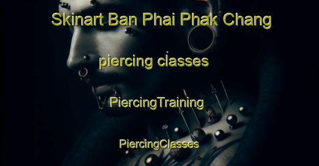 Skinart Ban Phai Phak Chang piercing classes | #PiercingTraining #PiercingClasses #SkinartTraining-Thailand