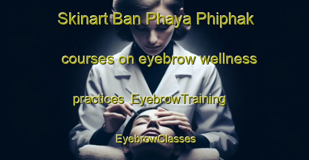 Skinart Ban Phaya Phiphak courses on eyebrow wellness practices | EyebrowTraining | EyebrowClasses | SkinartTraining-Thailand