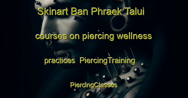 Skinart Ban Phraek Talui courses on piercing wellness practices | #PiercingTraining #PiercingClasses #SkinartTraining-Thailand