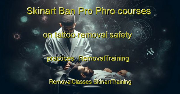 Skinart Ban Pro Phro courses on tattoo removal safety practices | #RemovalTraining #RemovalClasses #SkinartTraining-Thailand