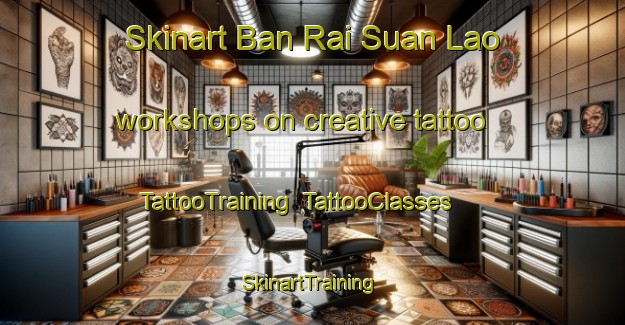 Skinart Ban Rai Suan Lao workshops on creative tattoo | TattooTraining | TattooClasses | SkinartTraining-Thailand