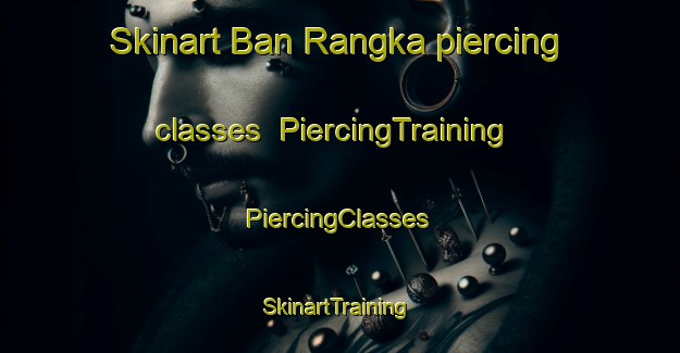 Skinart Ban Rangka piercing classes | #PiercingTraining #PiercingClasses #SkinartTraining-Thailand