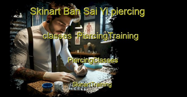 Skinart Ban Sai Yi piercing classes | #PiercingTraining #PiercingClasses #SkinartTraining-Thailand