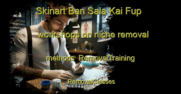 Skinart Ban Sala Kai Fup workshops on niche removal methods | RemovalTraining | RemovalClasses | SkinartTraining-Thailand