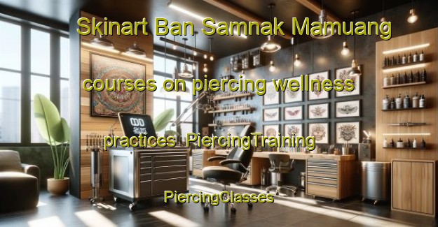 Skinart Ban Samnak Mamuang courses on piercing wellness practices | #PiercingTraining #PiercingClasses #SkinartTraining-Thailand