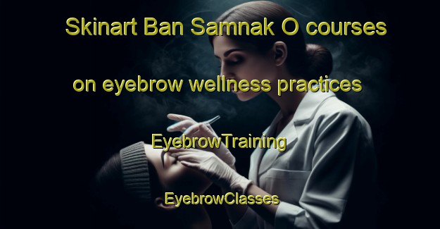 Skinart Ban Samnak O courses on eyebrow wellness practices | EyebrowTraining | EyebrowClasses | SkinartTraining-Thailand