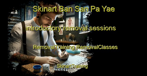 Skinart Ban San Pa Yae introductory removal sessions | #RemovalTraining #RemovalClasses #SkinartTraining-Thailand