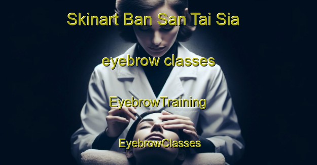 Skinart Ban San Tai Sia eyebrow classes | EyebrowTraining | EyebrowClasses | SkinartTraining-Thailand