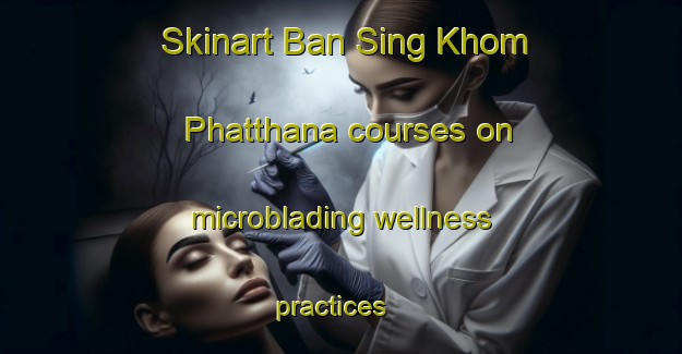 Skinart Ban Sing Khom Phatthana courses on microblading wellness practices | #MicrobladingTraining #MicrobladingClasses #SkinartTraining-Thailand