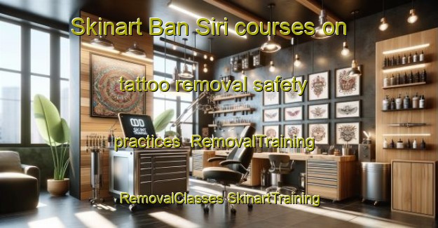 Skinart Ban Siri courses on tattoo removal safety practices | #RemovalTraining #RemovalClasses #SkinartTraining-Thailand