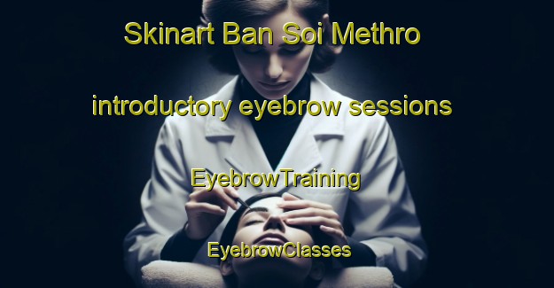 Skinart Ban Soi Methro introductory eyebrow sessions | EyebrowTraining | EyebrowClasses | SkinartTraining-Thailand