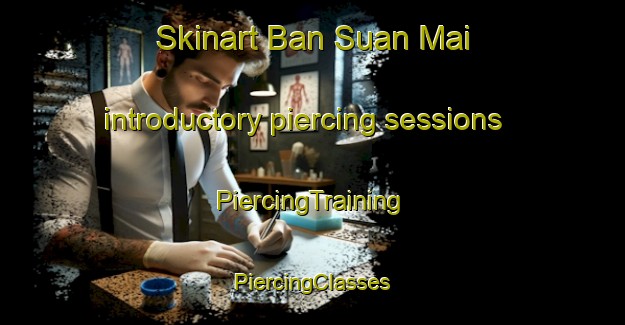 Skinart Ban Suan Mai introductory piercing sessions | #PiercingTraining #PiercingClasses #SkinartTraining-Thailand