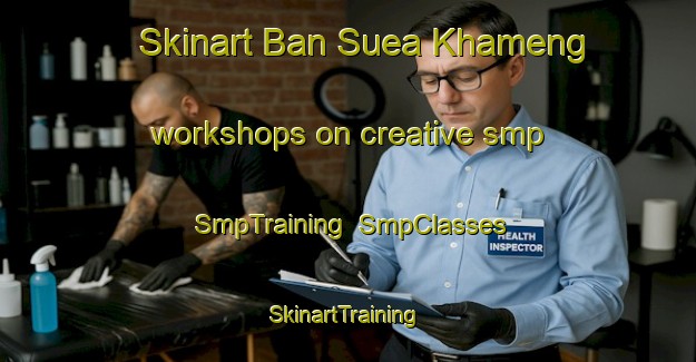 Skinart Ban Suea Khameng workshops on creative smp | SmpTraining | SmpClasses | SkinartTraining-Thailand