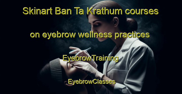 Skinart Ban Ta Krathum courses on eyebrow wellness practices | EyebrowTraining | EyebrowClasses | SkinartTraining-Thailand
