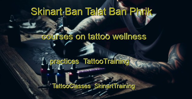 Skinart Ban Talat Ban Phrik courses on tattoo wellness practices | TattooTraining | TattooClasses | SkinartTraining-Thailand