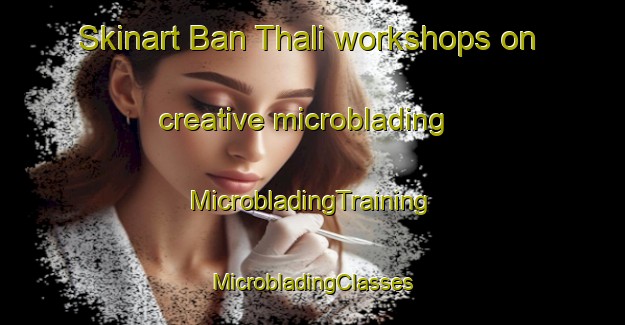 Skinart Ban Thali workshops on creative microblading | #MicrobladingTraining #MicrobladingClasses #SkinartTraining-Thailand