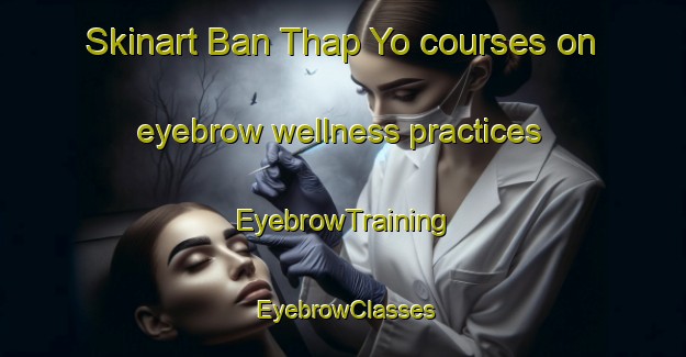 Skinart Ban Thap Yo courses on eyebrow wellness practices | EyebrowTraining | EyebrowClasses | SkinartTraining-Thailand