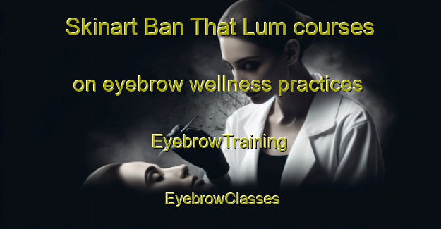 Skinart Ban That Lum courses on eyebrow wellness practices | EyebrowTraining | EyebrowClasses | SkinartTraining-Thailand