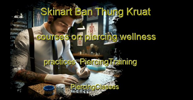 Skinart Ban Thung Kruat courses on piercing wellness practices | PiercingTraining | PiercingClasses | SkinartTraining-Thailand