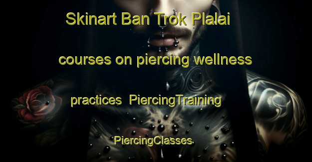 Skinart Ban Trok Plalai courses on piercing wellness practices | PiercingTraining | PiercingClasses | SkinartTraining-Thailand