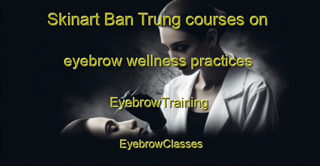 Skinart Ban Trung courses on eyebrow wellness practices | EyebrowTraining | EyebrowClasses | SkinartTraining-Thailand