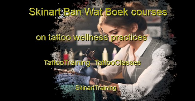 Skinart Ban Wat Boek courses on tattoo wellness practices | TattooTraining | TattooClasses | SkinartTraining-Thailand