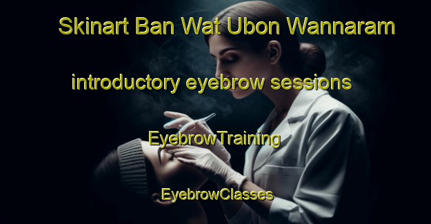Skinart Ban Wat Ubon Wannaram introductory eyebrow sessions | EyebrowTraining | EyebrowClasses | SkinartTraining-Thailand