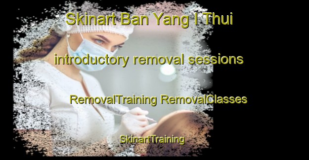 Skinart Ban Yang I Thui introductory removal sessions | #RemovalTraining #RemovalClasses #SkinartTraining-Thailand