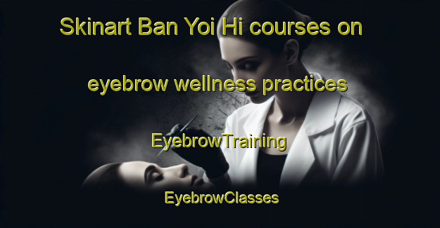 Skinart Ban Yoi Hi courses on eyebrow wellness practices | EyebrowTraining | EyebrowClasses | SkinartTraining-Thailand