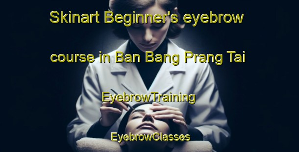 Skinart Beginner's eyebrow course in Ban Bang Prang Tai | EyebrowTraining | EyebrowClasses | SkinartTraining-Thailand
