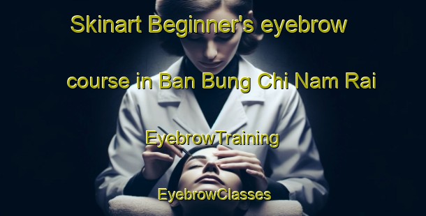Skinart Beginner's eyebrow course in Ban Bung Chi Nam Rai | EyebrowTraining | EyebrowClasses | SkinartTraining-Thailand