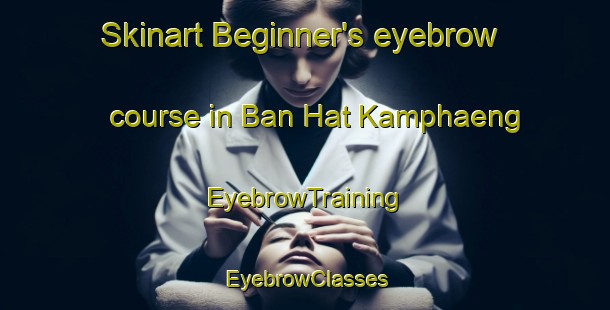 Skinart Beginner's eyebrow course in Ban Hat Kamphaeng | EyebrowTraining | EyebrowClasses | SkinartTraining-Thailand