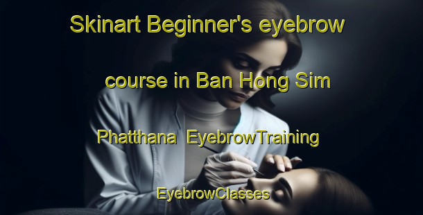 Skinart Beginner's eyebrow course in Ban Hong Sim Phatthana | EyebrowTraining | EyebrowClasses | SkinartTraining-Thailand
