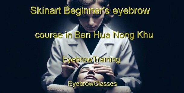Skinart Beginner's eyebrow course in Ban Hua Nong Khu | EyebrowTraining | EyebrowClasses | SkinartTraining-Thailand