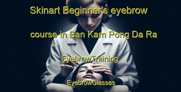 Skinart Beginner's eyebrow course in Ban Kam Pong Da Ra | EyebrowTraining | EyebrowClasses | SkinartTraining-Thailand