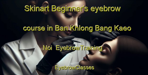 Skinart Beginner's eyebrow course in Ban Khlong Bang Kaeo Noi | EyebrowTraining | EyebrowClasses | SkinartTraining-Thailand