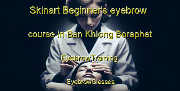 Skinart Beginner's eyebrow course in Ban Khlong Boraphet | EyebrowTraining | EyebrowClasses | SkinartTraining-Thailand