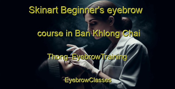 Skinart Beginner's eyebrow course in Ban Khlong Chai Thong | EyebrowTraining | EyebrowClasses | SkinartTraining-Thailand