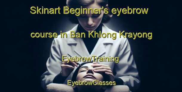 Skinart Beginner's eyebrow course in Ban Khlong Krayong | EyebrowTraining | EyebrowClasses | SkinartTraining-Thailand
