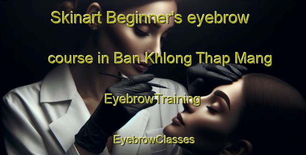Skinart Beginner's eyebrow course in Ban Khlong Thap Mang | EyebrowTraining | EyebrowClasses | SkinartTraining-Thailand