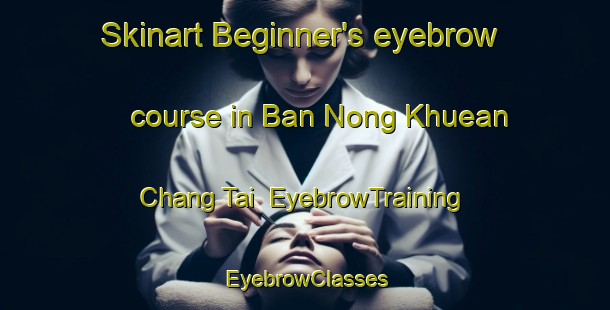 Skinart Beginner's eyebrow course in Ban Nong Khuean Chang Tai | EyebrowTraining | EyebrowClasses | SkinartTraining-Thailand
