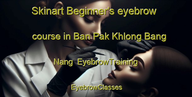 Skinart Beginner's eyebrow course in Ban Pak Khlong Bang Nang | EyebrowTraining | EyebrowClasses | SkinartTraining-Thailand