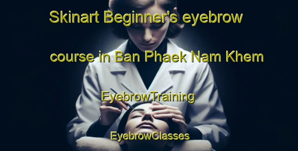 Skinart Beginner's eyebrow course in Ban Phaek Nam Khem | EyebrowTraining | EyebrowClasses | SkinartTraining-Thailand