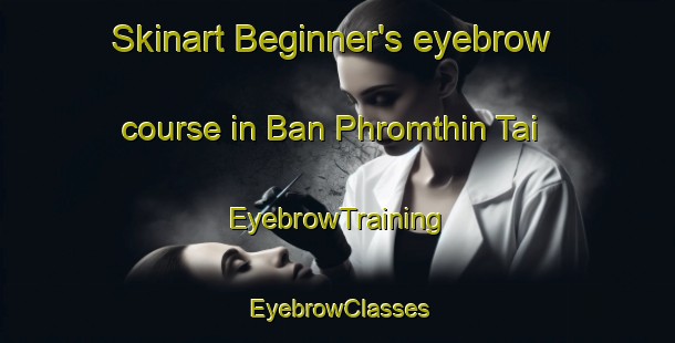 Skinart Beginner's eyebrow course in Ban Phromthin Tai | EyebrowTraining | EyebrowClasses | SkinartTraining-Thailand