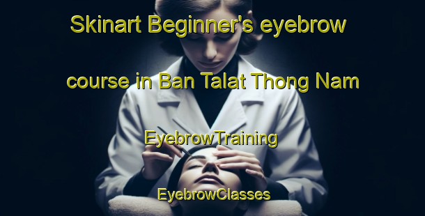 Skinart Beginner's eyebrow course in Ban Talat Thong Nam | EyebrowTraining | EyebrowClasses | SkinartTraining-Thailand
