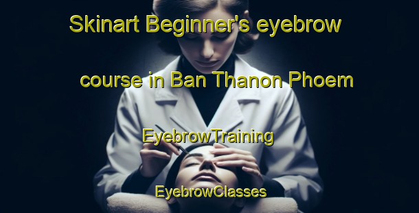 Skinart Beginner's eyebrow course in Ban Thanon Phoem | EyebrowTraining | EyebrowClasses | SkinartTraining-Thailand